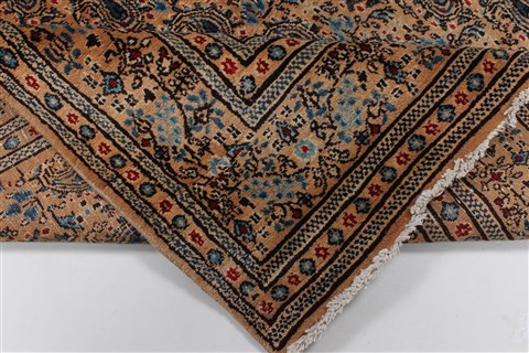 Mood Blue Hand Knotted 73 X 101 Area Rug 100-27954 Image 1