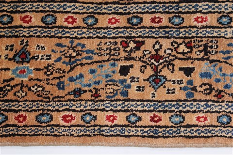 Mood Blue Hand Knotted 73 X 101 Area Rug 100-27954 Image 4