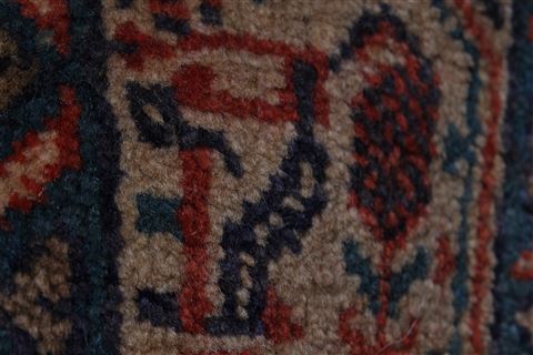 Arak Beige Hand Knotted 72 X 104 Area Rug 100-27955 Image 1