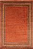 Arak Beige Hand Knotted 72 X 104 Area Rug 100-27955 Thumb 0