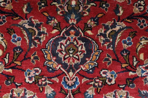 Kashan Red Hand Knotted 64 X 95 Area Rug 100-27957 Image 4