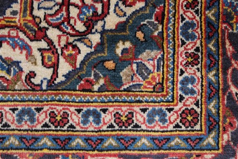 Kashan Red Hand Knotted 64 X 95 Area Rug 100-27957 Image 5