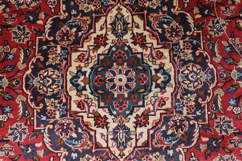 Kashan Red Hand Knotted 64 X 95 Area Rug 100-27957 Image 7