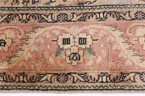 Tabriz Purple Hand Knotted 66 X 86 Area Rug 100-27958 Image 6