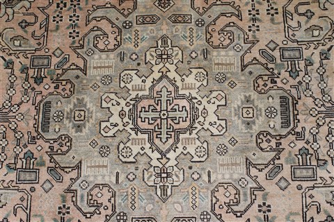 Tabriz Grey Hand Knotted 65 X 98 Area Rug 100-27959 Image 7