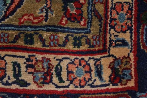 Hamedan Blue Hand Knotted 67 X 104 Area Rug 100-27960 Image 12