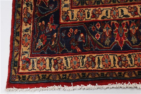 Hamedan Blue Hand Knotted 67 X 104 Area Rug 100-27960 Image 8