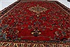 Hamedan Blue Hand Knotted 67 X 104 Area Rug 100-27960 Thumb 5