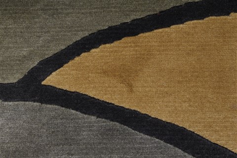 Tibetan Green Hand Knotted 82 X 96 Area Rug 100-27961 Image 3