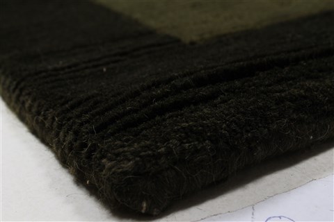 Tibetan Green Hand Knotted 82 X 96 Area Rug 100-27961 Image 5
