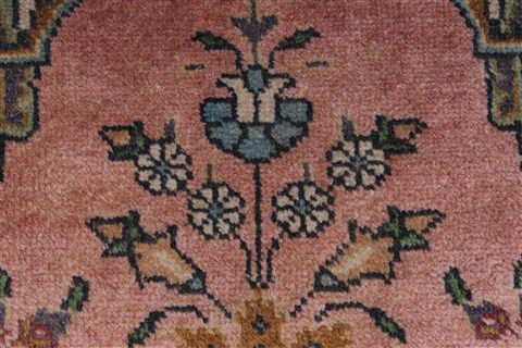 Tabriz Beige Hand Knotted 66 X 95 Area Rug 100-27962 Image 23