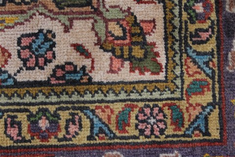 Tabriz Beige Hand Knotted 66 X 95 Area Rug 100-27962 Image 24
