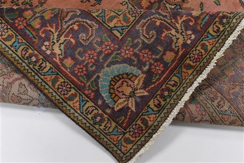Tabriz Beige Hand Knotted 66 X 95 Area Rug 100-27962 Image 27