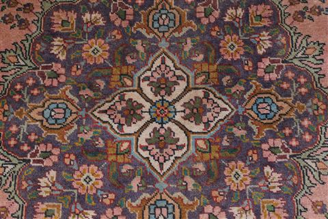Tabriz Beige Hand Knotted 66 X 95 Area Rug 100-27962 Image 7