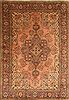 Tabriz Beige Hand Knotted 66 X 95  Area Rug 100-27962 Thumb 0