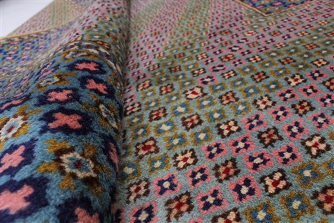 Mahi Blue Hand Knotted 68 X 101 Area Rug 100-27964 Image 1