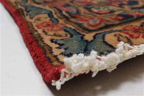 Kerman Red Hand Knotted 78 X 118 Area Rug 100-27965 Image 8