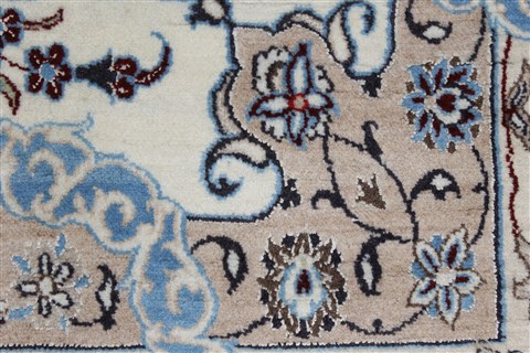 Nain Blue Hand Knotted 68 X 101 Area Rug 100-27966 Image 12