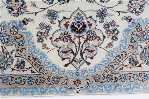 Nain Blue Hand Knotted 68 X 101 Area Rug 100-27966 Image 5