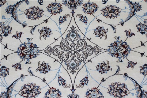 Nain Blue Hand Knotted 68 X 101 Area Rug 100-27966 Image 7