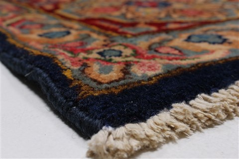 Kerman Beige Hand Knotted 94 X 129 Area Rug 100-27967 Image 9