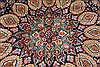 Kerman Beige Hand Knotted 94 X 129 Area Rug 100-27967 Thumb 7