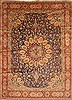 Kerman Beige Hand Knotted 94 X 129 Area Rug 100-27967 Thumb 0