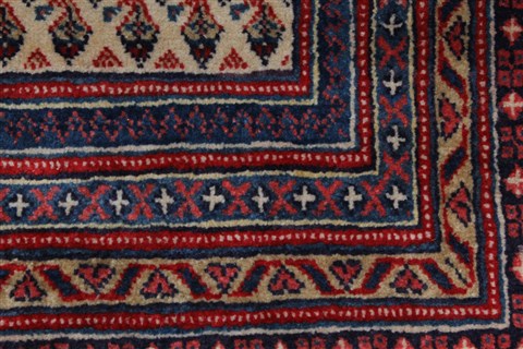 Arak Beige Hand Knotted 98 X 130 Area Rug 100-27969 Image 11