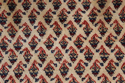 Arak Beige Hand Knotted 98 X 130 Area Rug 100-27969 Image 8