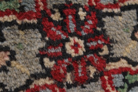 Tabriz Blue Hand Knotted 98 X 128 Area Rug 100-27970 Image 12