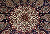 Tabriz Blue Hand Knotted 98 X 128 Area Rug 100-27970 Thumb 7