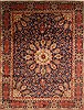 Tabriz Blue Hand Knotted 98 X 128  Area Rug 100-27970 Thumb 0