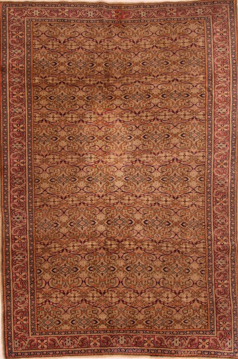 Kayseri Green Hand Knotted 63 X 94  Area Rug 253-27974 Image 0