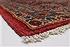 Kashan Red Hand Knotted 96 X 130  Area Rug 100-27977 Thumb 9