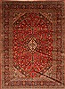 Kashan Red Hand Knotted 96 X 130  Area Rug 100-27977 Thumb 0