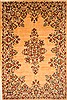 Kerman Blue Hand Knotted 100 X 149  Area Rug 100-27979 Thumb 0
