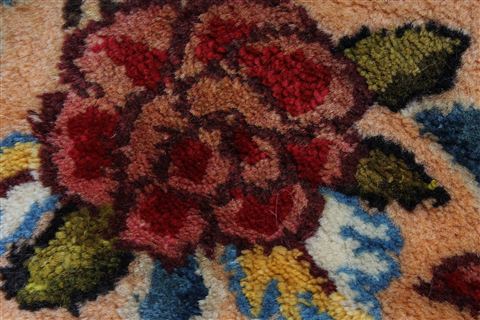 Kerman Cream Hand Knotted 100 X 149 Area Rug 100-27980 Image 1