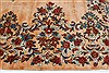 Kerman Cream Hand Knotted 100 X 149 Area Rug 100-27980 Thumb 14