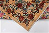Kerman Cream Hand Knotted 100 X 149 Area Rug 100-27980 Thumb 22