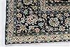 Kashan Beige Hand Knotted 103 X 137  Area Rug 100-27985 Thumb 10
