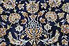 Kashan Beige Hand Knotted 103 X 137  Area Rug 100-27985 Thumb 12