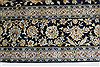 Kashan Beige Hand Knotted 103 X 137  Area Rug 100-27985 Thumb 8