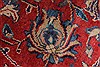 Sarouk Beige Hand Knotted 99 X 130  Area Rug 100-27987 Thumb 11