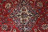 Sarouk Beige Hand Knotted 99 X 130  Area Rug 100-27987 Thumb 8