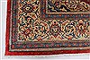 Sarouk Beige Hand Knotted 99 X 130  Area Rug 100-27987 Thumb 9