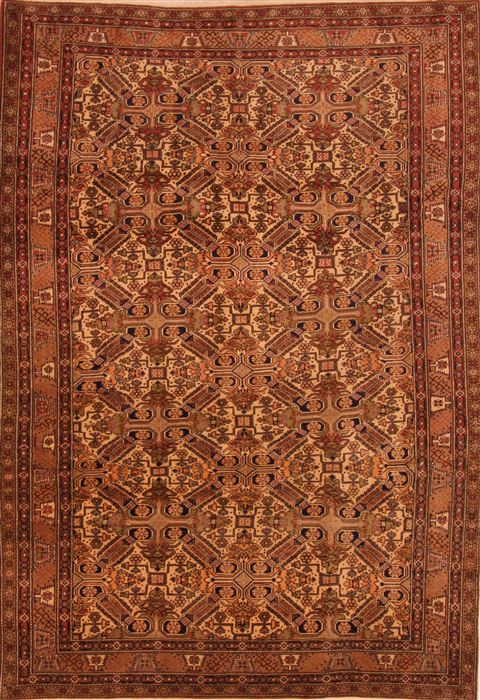 Kayseri Brown Hand Knotted 68 X 96 Area Rug 253-27988 Image 0