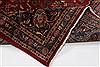 Kashmar Red Hand Knotted 99 X 131  Area Rug 100-27991 Thumb 1