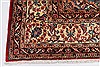 Hamedan Blue Hand Knotted 107 X 136  Area Rug 100-27993 Thumb 6