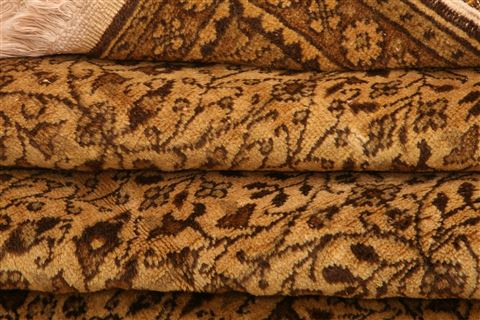 Kayseri Beige Hand Knotted 67 X 97 Area Rug 253-27995 Image 4