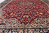 Isfahan Red Hand Knotted 101 X 136  Area Rug 100-27996 Thumb 5